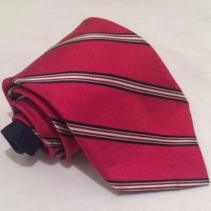 Tommy Hilfiger neck tie red and blue